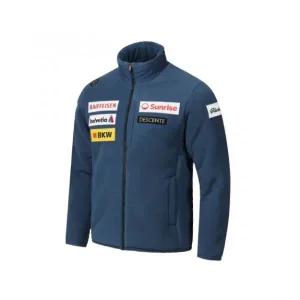 브랜드정품 데상트 DESCENTE 스위스 스키 헤비 본딩 플리스 자켓 네이비 SQ421SKTO2 282029