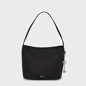 [폴더] 오찌 나일론 숄더백 블랙  FLOTFA3B05