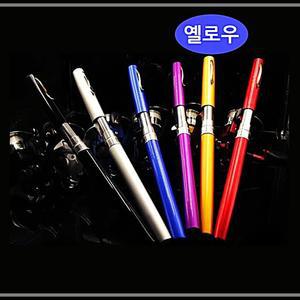 스피닝릴/줄 옐로우 펜낚시대 풀세트 미니 바다 민물 낙시대 루어 초보낚시 원투낚싯대