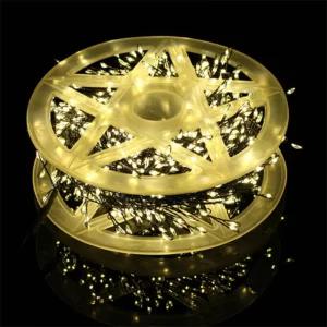 나니 1000구 LED 지네전구 USB 25M 리모컨세트 대형트리