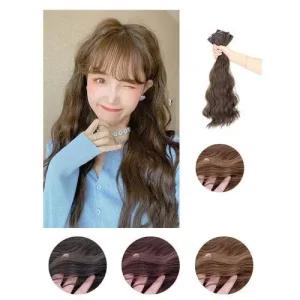 여성용 긴머리 웨이브 고열사 부분가발 45cm 헤어가발 WC46CD8
