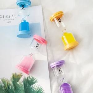 포포팬시 스탠드 미니 모레시계 타이머 5분