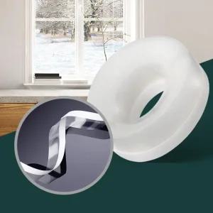 투명문풍지10M A타입 샷시바람막이 외풍차단시공 창문 우풍차단 판 틈막이