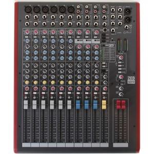 ZED12FX 12채널 전문 믹서 사운드 믹싱 콘솔 컴퓨터 입력 USB 오디오 인터페이스 카드