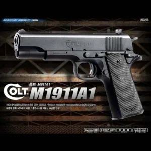 핸드건 에어소프트건 콜트 COLT M1911A1 피스톨 COLT M1911A1 피스톨 리볼버 서바이벌