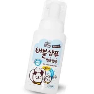 피부진정 버블샴푸 저자극 반려동물 워터리스 240ml 고양이 강아지 세정제품 냄새제거