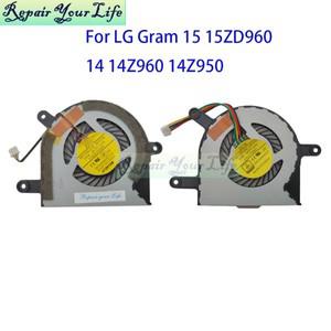 노트북 쿨러 CPU 팬 LG 그램 15 15ZD960-GX70K 냉각 라디에이터 EAL61700801 DFS440605FV0T