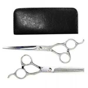 애견셀프미용 강아지 셀프미용 고급 장가위 숱가위 세트 애견미용 강아지가위