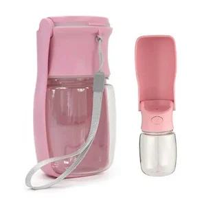 식기 접이식 펫 핑크 350ml 쥬쥬베 텀블러 급수기