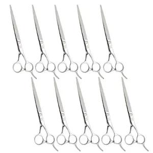 수제가위 강아지 미용 민가위 7인치 10P 애견 긴털 셀프 컷팅 강아지미용가위