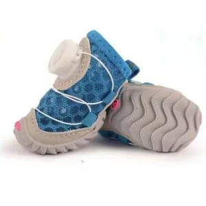 강아지악세사리 콩쓰몰리 여름 미끄럼방지 통기성 운동화 강아지신발 한켤레2개 강아지미끄럼방지양말