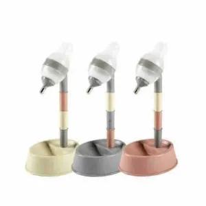 펫 애완동물 물병 높이조절 정수기 강아지 음수기 색동 디자인 푸르미 펫투비 물통