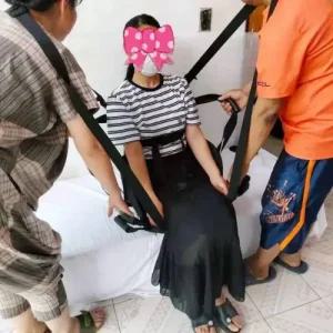 노인 환자 들것 운반기 구조용 간병 장비 스트랩