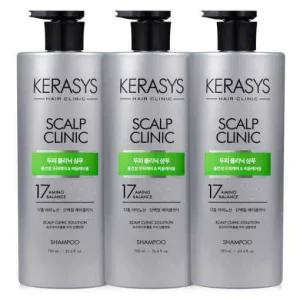 두피 클리닉 샴푸  린스 컨디셔너 750ml X 3개