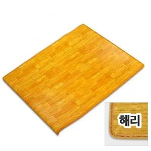 고품질 보온매트 우드무늬 (해리) 200x200cm사계절 단열 방음 베란다 깔판 고무매트 거실매트 WFHDNFB