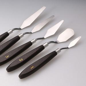 3D 프린터 스패출라 세트 탄성 스테인리스 스틸 우드 핸들 곡선형 금속 손가락 터치 방지 베드 프린팅 도구