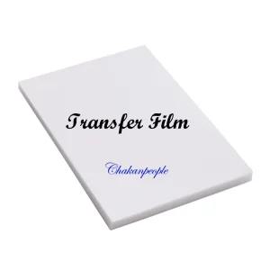 잉크젯프린터 전사지 잉크젯용 A4 100P 필름 에코백 티셔츠 잉크젯 diy 면승화 투명 셀프