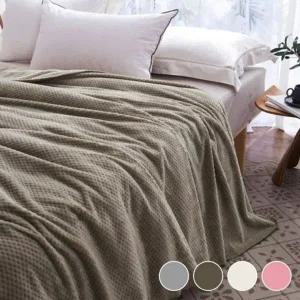 [알티피아]담요 블랭킷 무릎 극세사 와플 담요이불 러그 모달 무릎전기담요