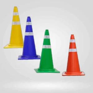 꼬깔 안전 주차 금지도로 표지판 공사중 칼라콘 칼라콘 슈퍼콘 10개 라마콘