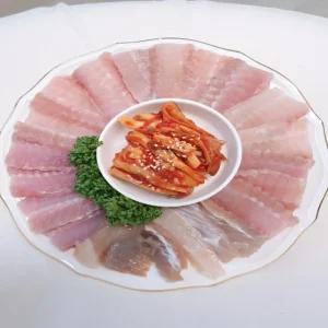 저온 숙성 목포 삭힌 홍어회 삼합애 찜용 250g, 500g, 1K(국내산)