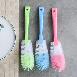 [골드스마일]보틀설거지솔 우유병 보틀 나선형 위생적인 보온병세척솔 30cm