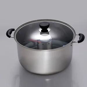 키친아트 스팀 빨래솥 열탕 소독 삶통 행주 냄비 30CM