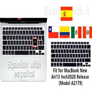 MacBook Air 13 인치 2020 출시 A2179 A2337 M1 액세서리 실리콘 키보드 스킨 커버 보호대 용