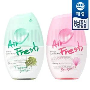 [애경]애경ST 홈즈 에어후레쉬 크리스탈워터 방향소취제 400ml x2개