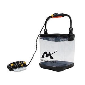 [RG5OONT1]더블킬 투명 솔 두레박 24cm 접이식 물통