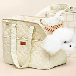 [JHQS7MET_52CM]외출 가방 애견 펫티켓 산책가방