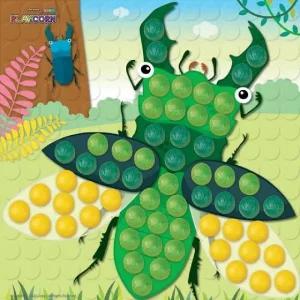 고품질 (PL) 플레이콘 모자이크(사슴벌레) (WFJFHH8)