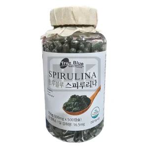 트루블루 스피루리나 500mg X 500캡슐