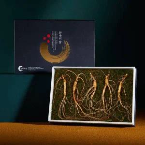 [산속의삼][연말건강선물] 인정받은 국내산 프리미엄 산양삼 9~10년근 5뿌리