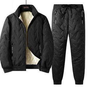 따뜻한 고급 융털 패딩/패딩바지세트 남녀노소