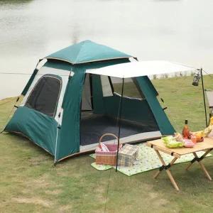 [골드스마일]야영 텐트 그늘막 원터치 캠핑텐트 3~4인용 3인용텐트