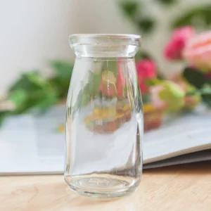 미니 유리 글라스 화병 5x9cm 조화꽃 전용 인테리어 꽃병 장식 소품 소형 오브제 공병 원예