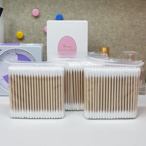 고급면봉 2000개 천연솜 100% 면봉 지퍼백포장