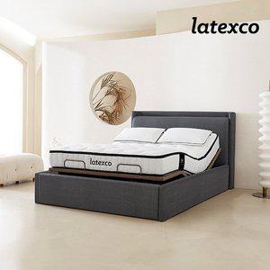 [신우팜]라텍스코 에이온 모션베드 SS+천연라텍스 매트리스 20cm