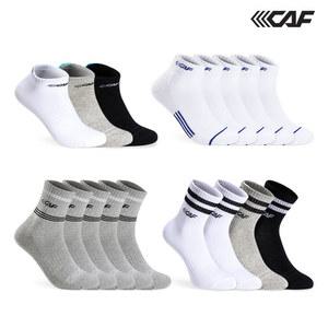 [르까프] 남성 스포츠 캐주얼 일상 양말 스니커즈 발목 중목 쿠션 논쿠션 운동 헬스 런닝
