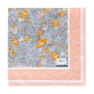 [레노마](김해점)플라워 패턴 여성 나염 손수건 RFI9209