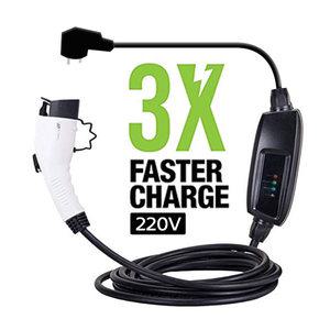 테슬라 SM3 ZE 전기차 휴대용 7핀 충전기 완속 충전케이블 이동형 충전기