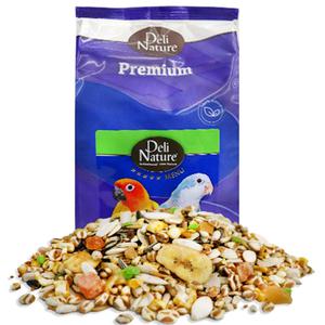 델리네이쳐 메뉴 코뉴어 퀘이커 800g  앵무새 사료 먹이 모이 간식 24250