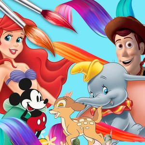 디즈니 캐릭터 DIY 그림 그리기- 아이러브페인팅