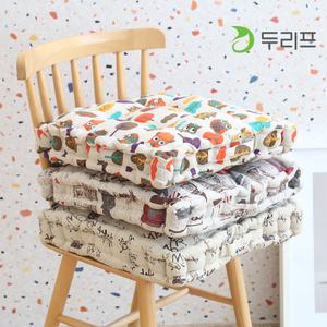 힐링스 두꺼운 쿠션 방석 의자 식탁 사각벤치