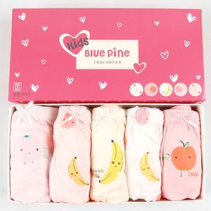 소곳소란 여아동 유아 주니어 순면 삼각팬티세트 새콤달콤 5매 아기 초딩 초등학생 중학생 청소년속옷