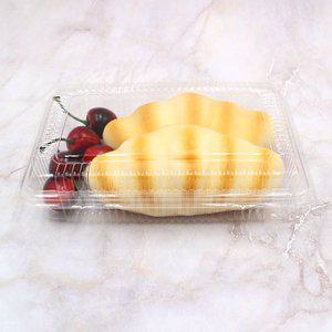 [이룸팩]P-57 일체형 일회용 투명도시락용기 100개 도시락포장