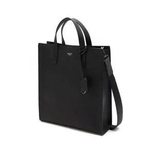 [헤지스](대구신세계)[HAZZYS] [KEVIN] 블랙 가죽 HAZZYS로고 토트백 HJBA4E885BK