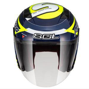 SOL SO-7 [리미티드 레이싱 야마하 블루] 오토바이 헬멧