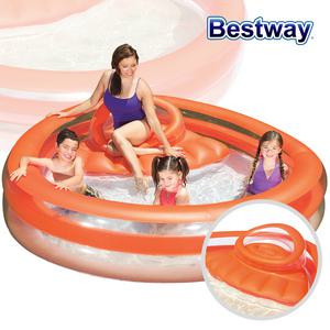[베스트웨이] BW 54158 조개 에어풀장 232cm/물놀이풀장/볼풀장
