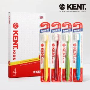 NEW 켄트키즈 초극세모 칫솔 1세트(4개입) 어린이칫솔